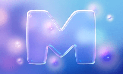 Outline:3xszqn0f12u= Bubble Letter M