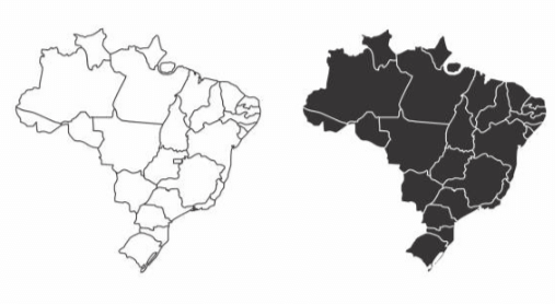 Outline:0zmbk6lthmu= Map of Brazil