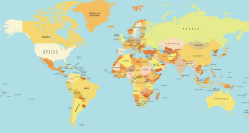 Outline:5uqkznmksvw= World Map