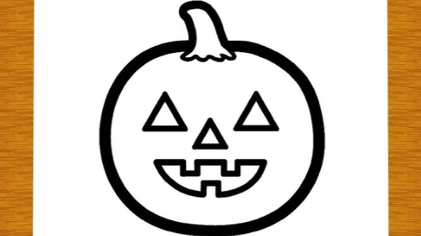 Easy:_W4udh1nesk= How to Draw a Pumpkin