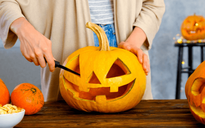 Easy:_Zebjuy-Ijk= Pumpkin Carving Ideas Scary